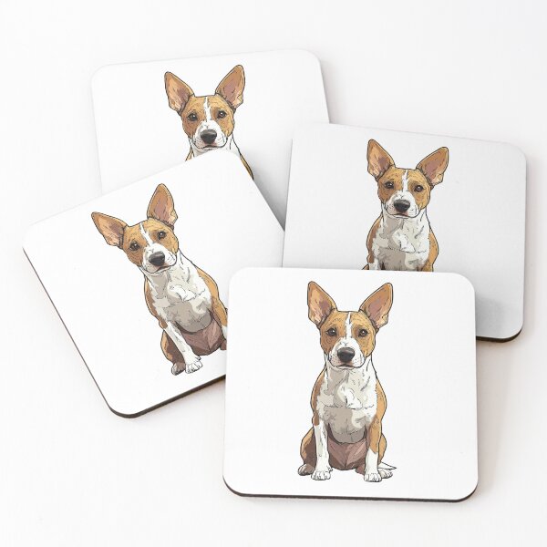 Item preview, Basenji Dog Illustration designed and sold by whyitsme.