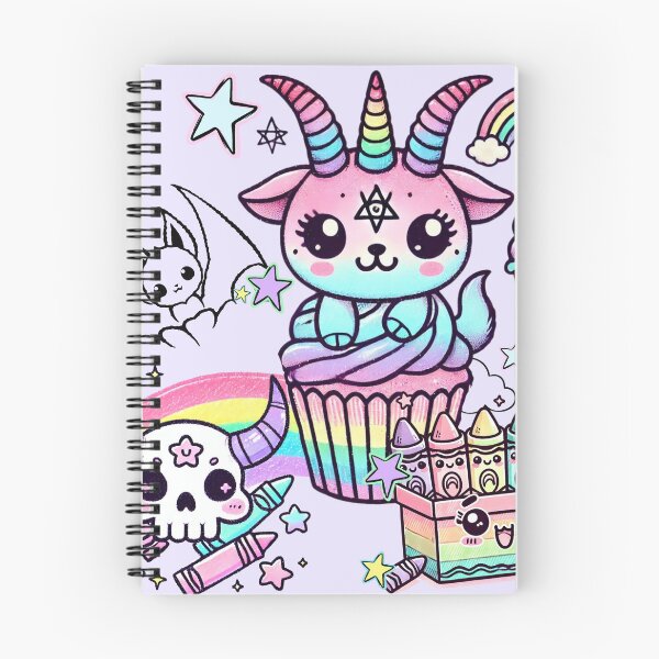 Item preview, Pastel Goth Coloring Book designed and sold by ToxxicApple.