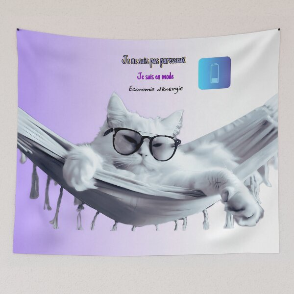 Item preview, Cat lacking energy designed and sold by clarazen.