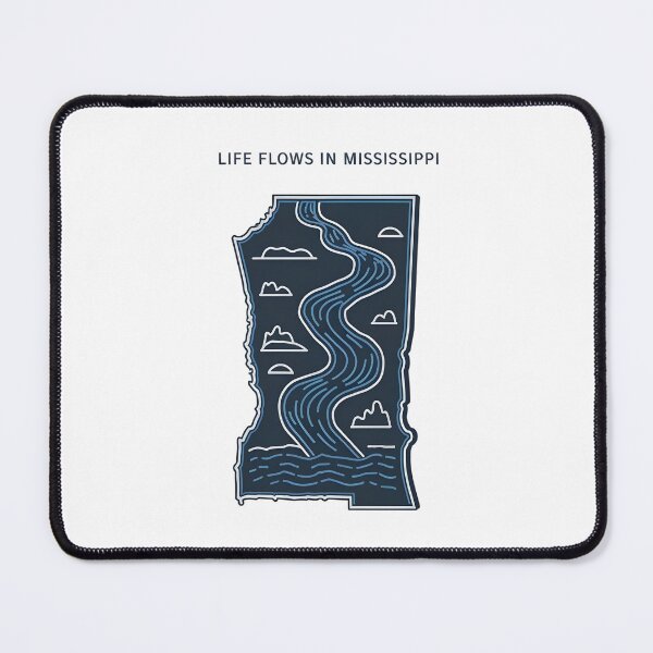 Item preview, Mississippi River Pride designed and sold by ArtFlow Creations.