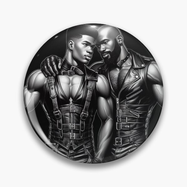 Item preview, Gay Leather Daddies Leder Pulse Pride Maverick Graphic Design designed and sold by ItsAKinkThing.