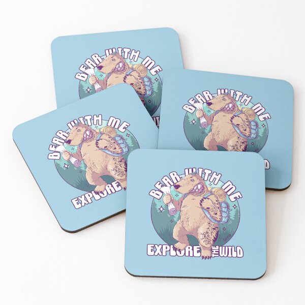 Item preview, Bear with Me and Explore the Wild designed and sold by SPIRIMAL.