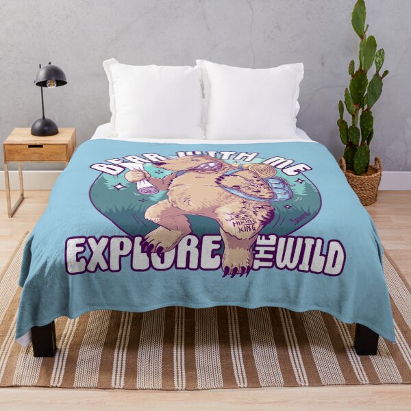 Item preview, Bear with Me and Explore the Wild designed and sold by SPIRIMAL.