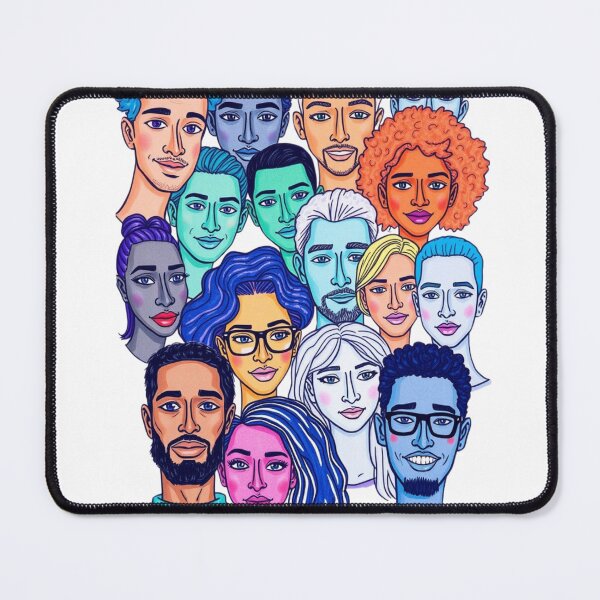 Item preview, Diversity in Unity: A Colorful Portrait designed and sold by SDIGGroup.