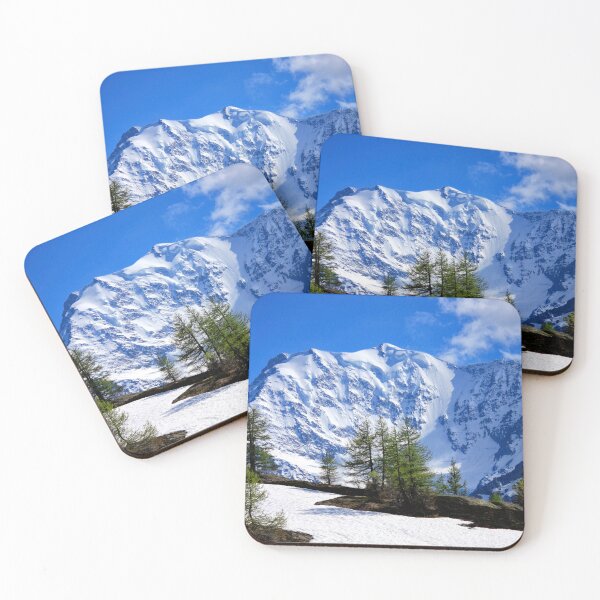 Item preview, Snow-covered Alpine Mountains designed and sold by Violaman.