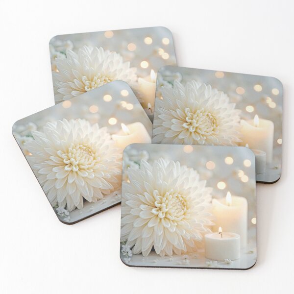 Item preview, Candles and Chrysanthemum designed and sold by Maria Dryfhout.