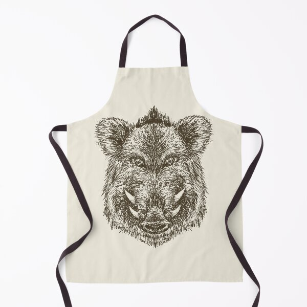 Item preview, Boar Head - Wild Boar Design Print designed and sold by Design Atlas.