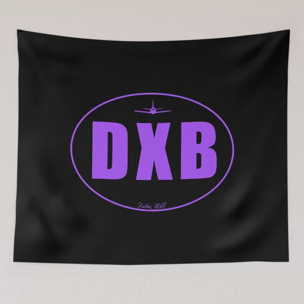 Item preview, DXB Dubai United Arab Emirates UAE Airport Code designed and sold by Lartheviking.
