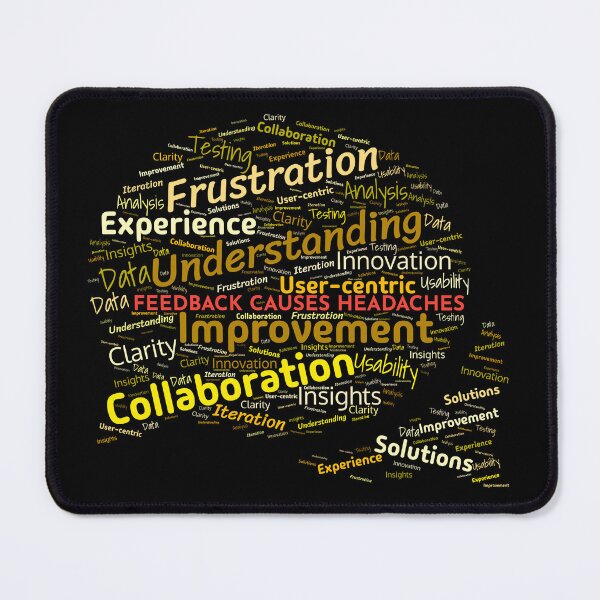 Item preview, Evaluation Causes Headaches, Ux Researcher designed and sold by Tiszert.