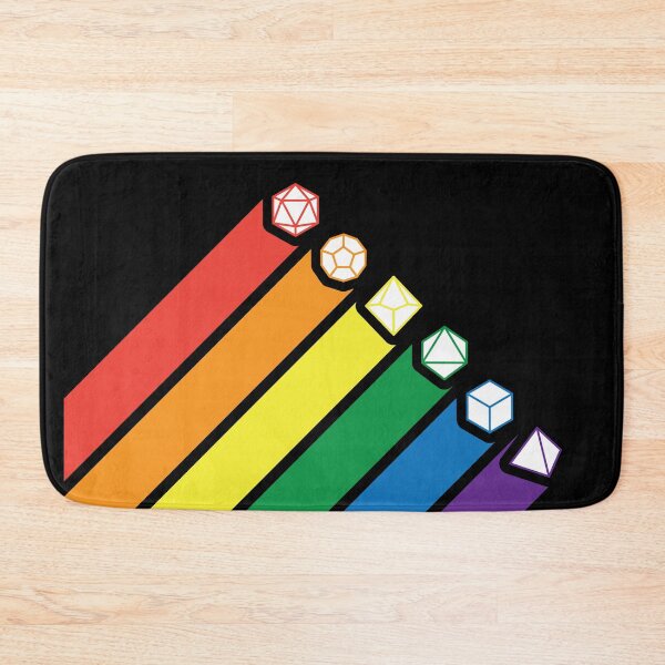 Item preview, Roll for Pride - Black Variant designed and sold by LastLadyJane.