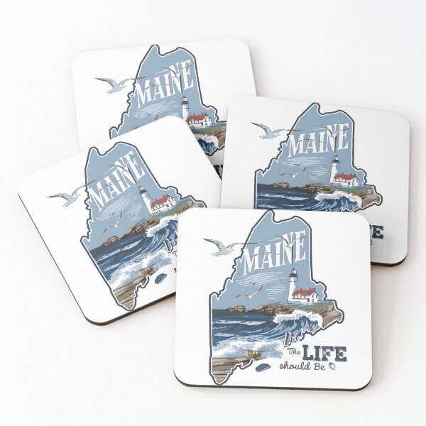 Item preview, Maine’s Coastal Charm designed and sold by ArtFlow Creations.