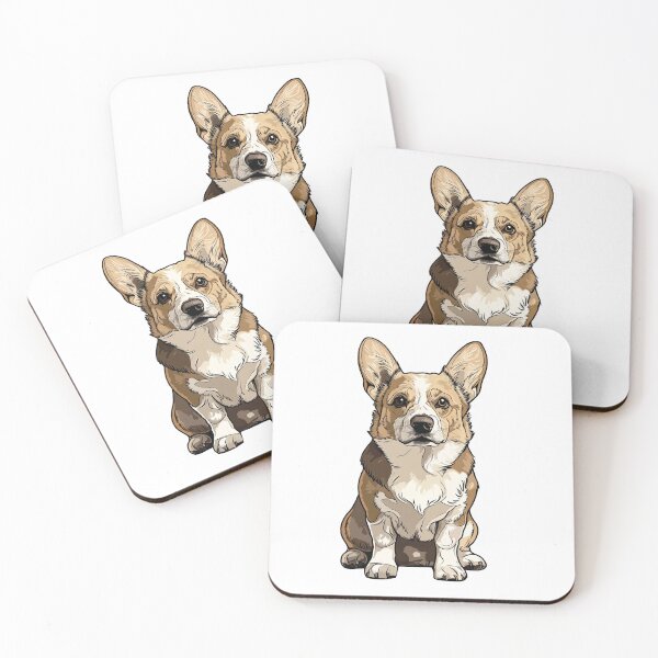 Item preview, Pembroke Welsh Corgi Illustration designed and sold by whyitsme.