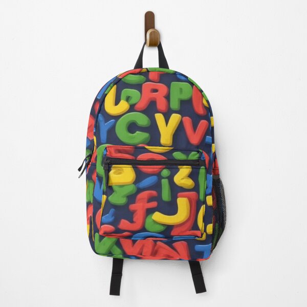 Item preview, Playful Colorful Alphabet Pattern designed and sold by Zeeshankhan1345.