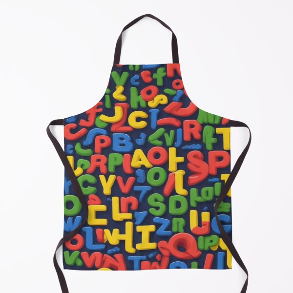 Item preview, Playful Colorful Alphabet Pattern designed and sold by Zeeshankhan1345.