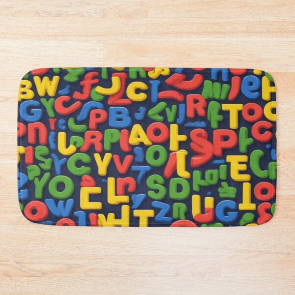 Item preview, Playful Colorful Alphabet Pattern designed and sold by Zeeshankhan1345.