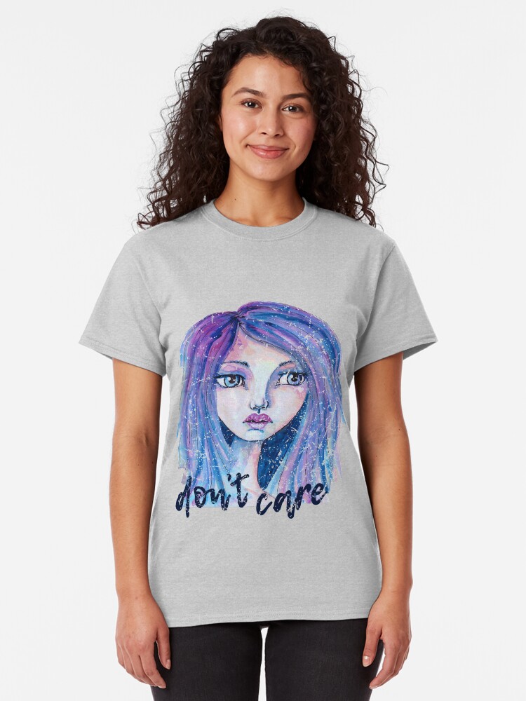 Alternate view of Don't Care Classic T-Shirt