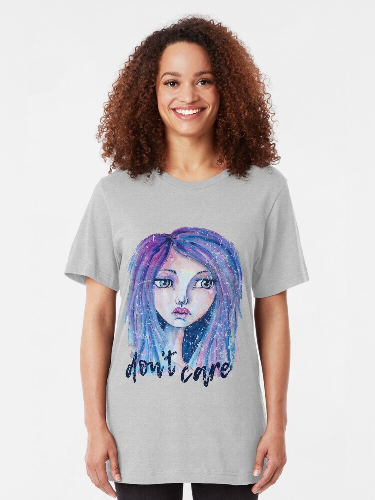 Alternate view of Don't Care Slim Fit T-Shirt