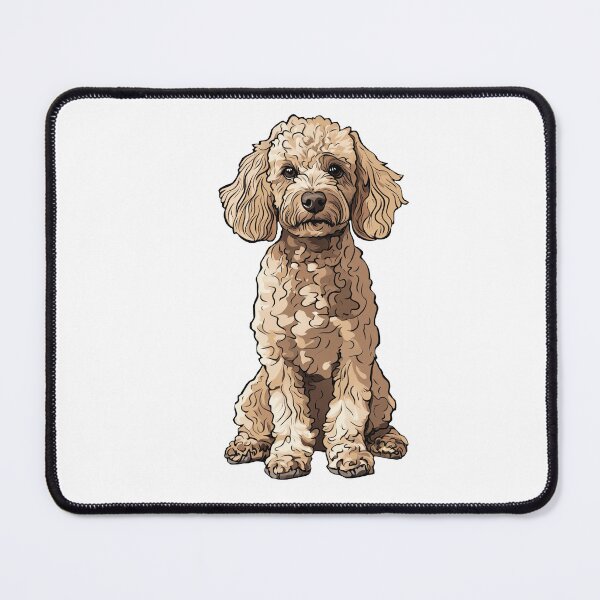 Item preview, Poodle Dog Illustration designed and sold by whyitsme.