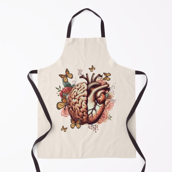 Item preview, Harmony in Heart, Wisdom in Mind, Right balance between head and heart, roses and flowers and butterfies watercolor, vintage style designed and sold by Collagedream.