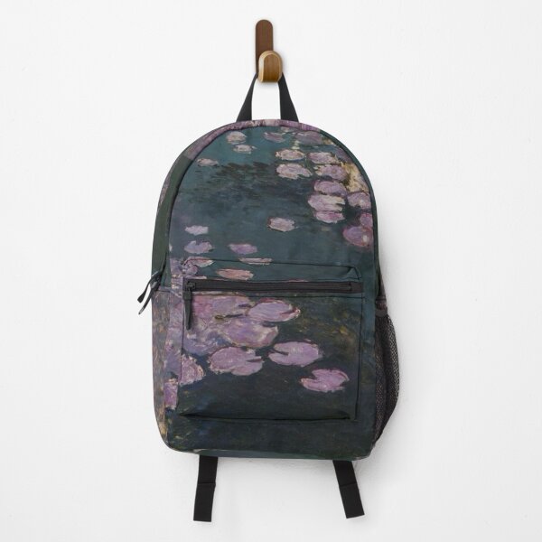 Item preview, Tranquil Pond and Purple Water Lillies  designed and sold by CARRAANN.