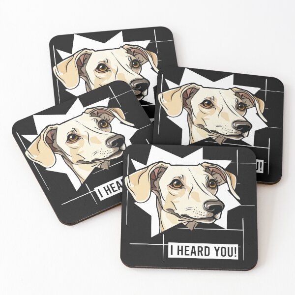 Item preview, Funny Whippet Saying I Heard You designed and sold by whyitsme.