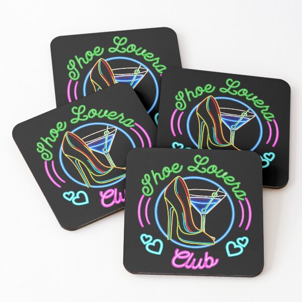 Item preview, 80's style retro neon sign Shoe Lovers Club designed and sold by SukoB34.