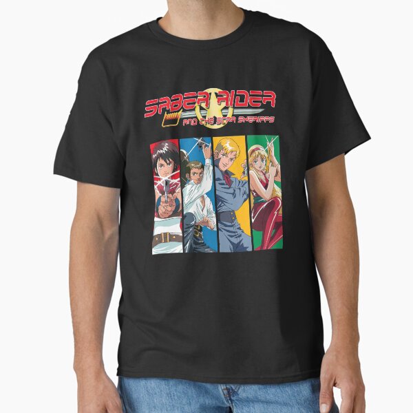 Item preview, Saber Rider and the Star Sherrifs 2 designed and sold by Retr0Tshirts.