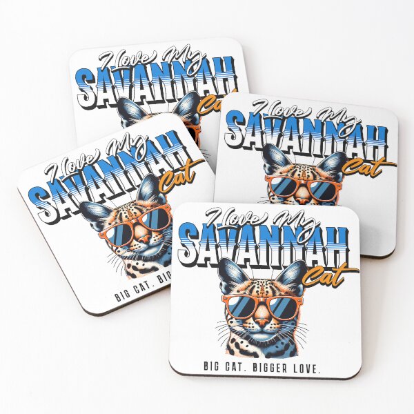 Item preview, I Love My Savannah Cat designed and sold by GraffixWithFlav.
