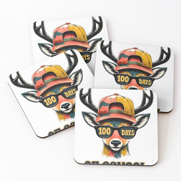 Item preview, Colorful Deer Antlers Cap 100 Days Of School designed and sold by JerdbordinShop.