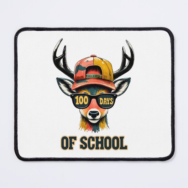 Item preview, Colorful Deer Antlers Cap 100 Days Of School designed and sold by JerdbordinShop.