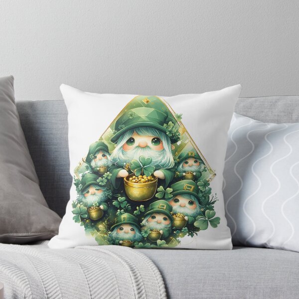 Item preview, Cute Leprechauns & Gold Triangle St. Patrick’s Day Vector Art designed and sold by AnnDesignStudio.