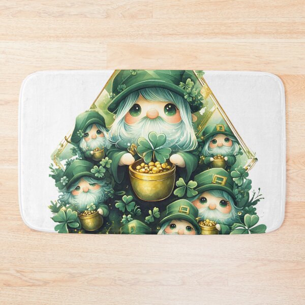 Item preview, Cute Leprechauns & Gold Triangle St. Patrick’s Day Vector Art designed and sold by AnnDesignStudio.