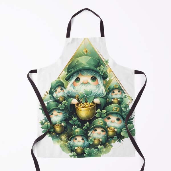 Item preview, Cute Leprechauns & Gold Triangle St. Patrick’s Day Vector Art designed and sold by AnnDesignStudio.
