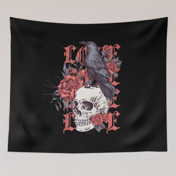 Item preview, Skull Love designed and sold by BesasDesigns.