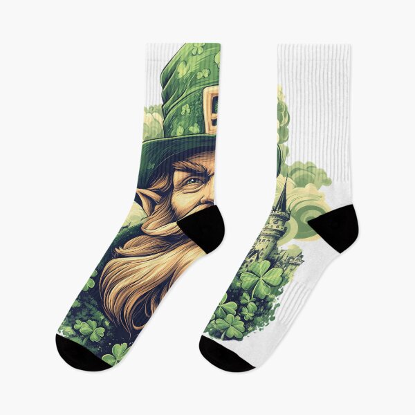 Item preview, St. Patrick’s Day Leprechaun Art – Realistic Oil-Painted Vector T-Shirt Design designed and sold by AnnDesignStudio.