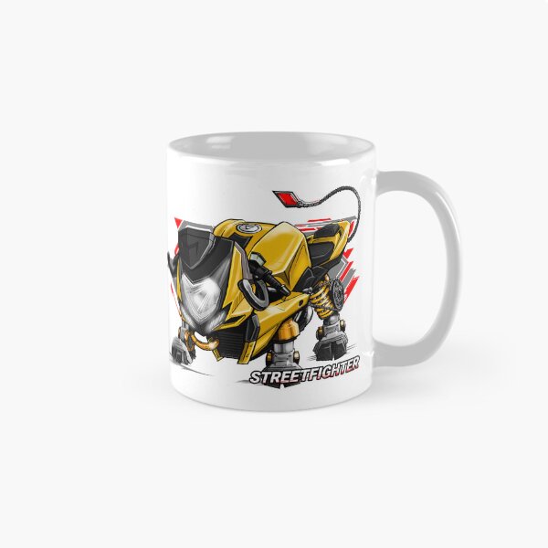 Item preview, Ducati Streetfighter (Yellow) for Motorcycle Riders designed and sold by MotoApparelHub.