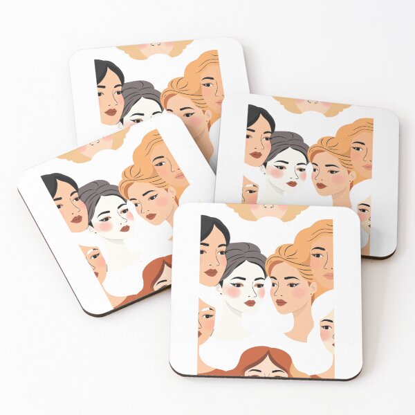 Item preview, Unity in Diversity: A Modern Mosaic of Faces designed and sold by SDIGGroup.