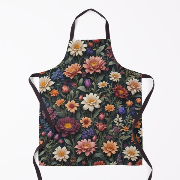 Item preview, Colourful Bed of Flowers | Floral Patterns designed and sold by Ink And Inspire.