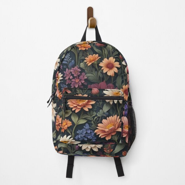 Item preview, Colourful Bed of Flowers | Floral Patterns designed and sold by Ink And Inspire.