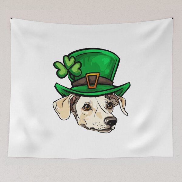 Item preview, Funny St Patricks Day Whippet Dog designed and sold by whyitsme.