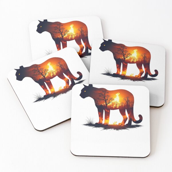 Item preview, "Wildfire Silhouette: The Burning Spirit of Nature" designed and sold by Building60media.