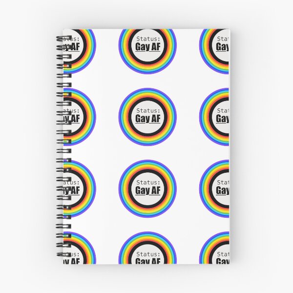 Item preview, Status; gay AF designed and sold by Inckr.