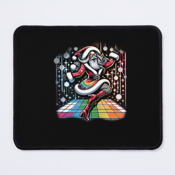 Item preview, Retro Drag Queen LGBTQ Santa Xmas Funny Dancing Disco designed and sold by Dressed For  Duty.