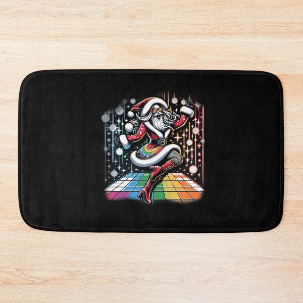 Item preview, Retro Drag Queen LGBTQ Santa Xmas Funny Dancing Disco designed and sold by Dressed For  Duty.