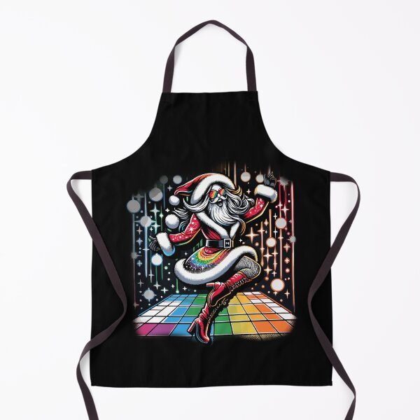 Item preview, Retro Drag Queen LGBTQ Santa Xmas Funny Dancing Disco designed and sold by Dressed For  Duty.
