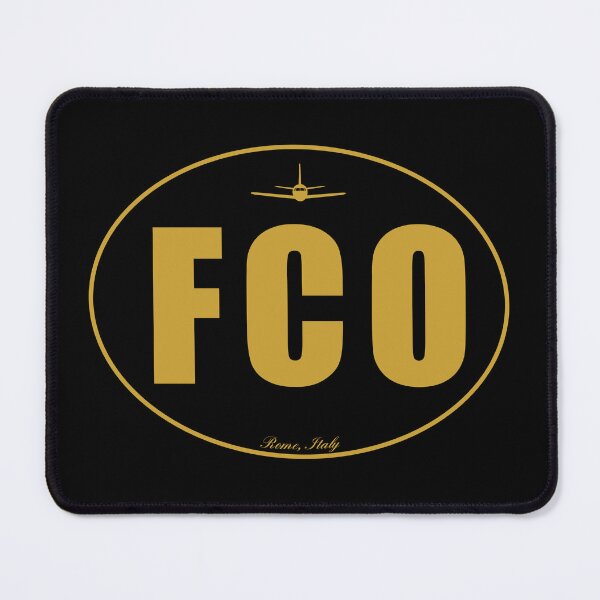 Item preview, FCO Rome Italy Airport Code designed and sold by Lartheviking.