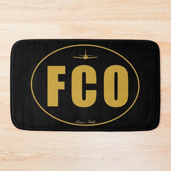 Item preview, FCO Rome Italy Airport Code designed and sold by Lartheviking.