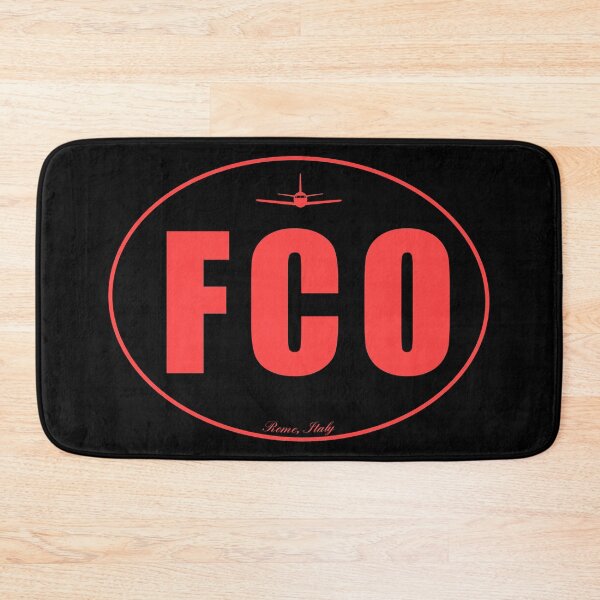Item preview, FCO Rome Italy Airport Code designed and sold by Lartheviking.