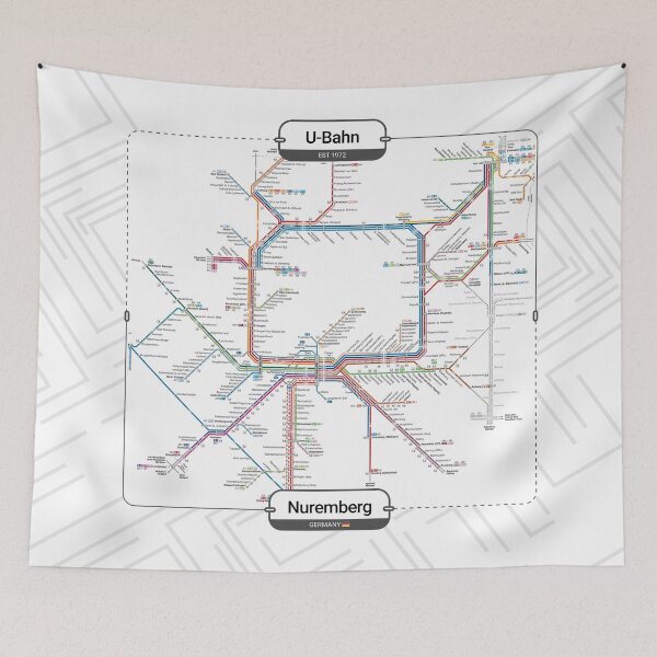 Item preview, Subway - Nuremberg designed and sold by aleibanez.