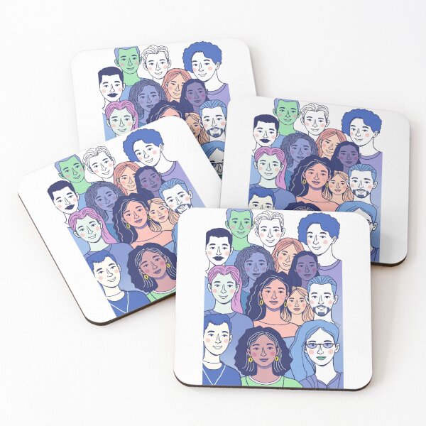 Item preview, Diversity in Unity: A Colorful Ensemble designed and sold by SDIGGroup.